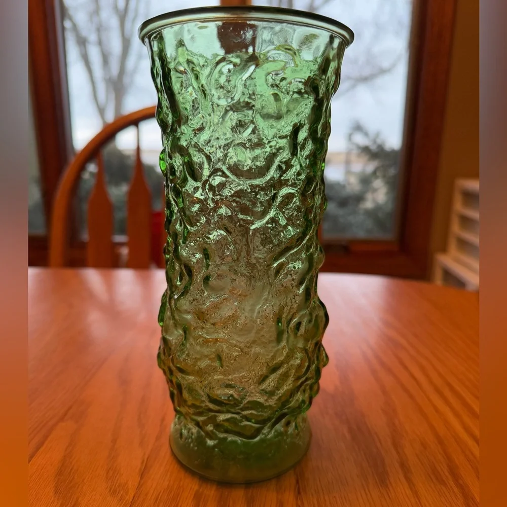 Vintage Green E.O. Brody Vase
